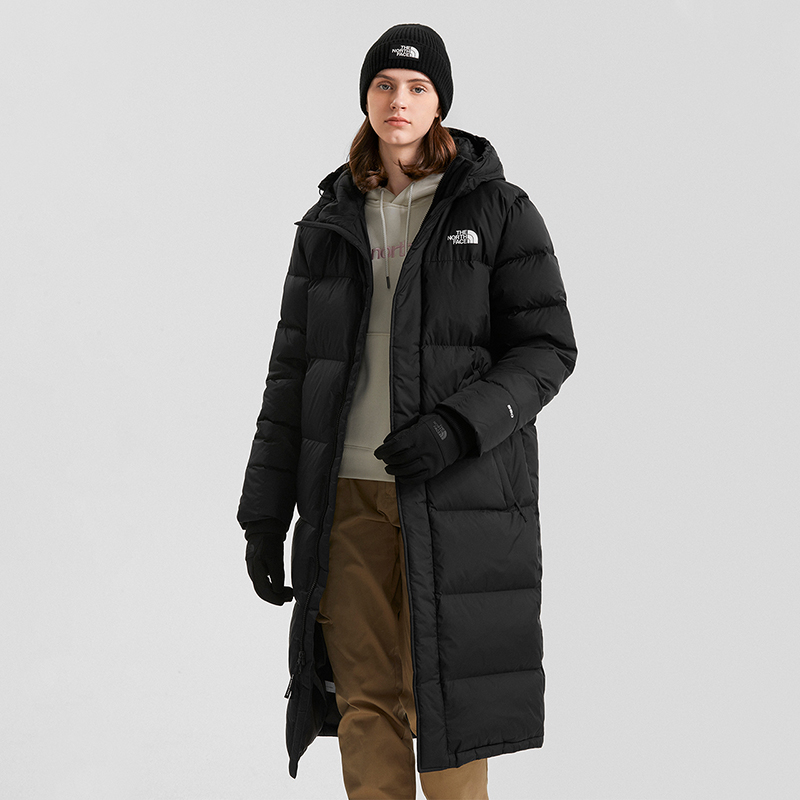 下【经典款】TheNorthFace北面长款羽绒服情侣款户外上新|81P7_TheNorthFace北面