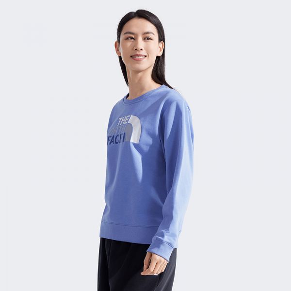 北面女印花LOGO休闲针织卫衣户外透气新款TheNorthFace|8DC7