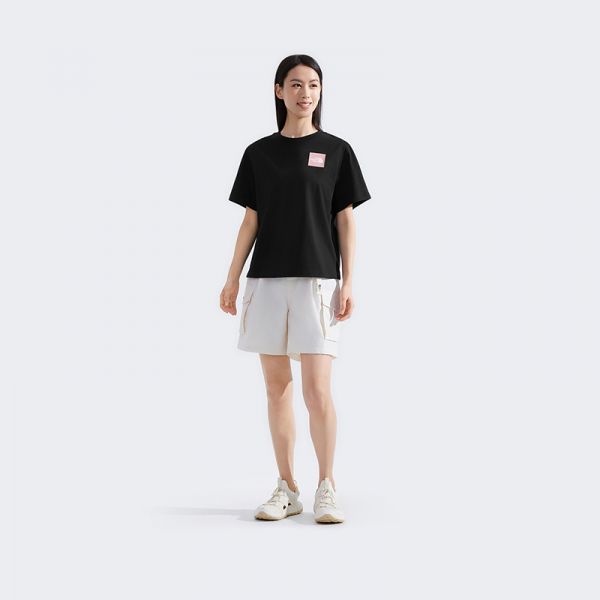 北面女纯棉短袖T恤运动户外休闲透气夏新款TheNorthFace|8DCH