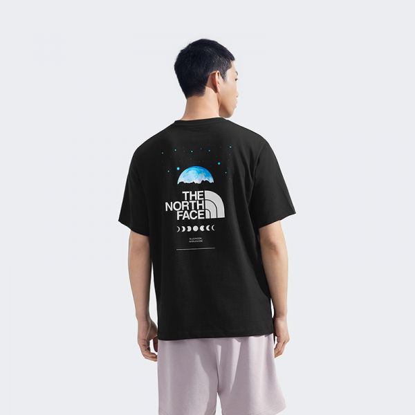 北面男女同款纯棉印花短袖T恤户外休闲透气新款TheNorthFace|8D83
