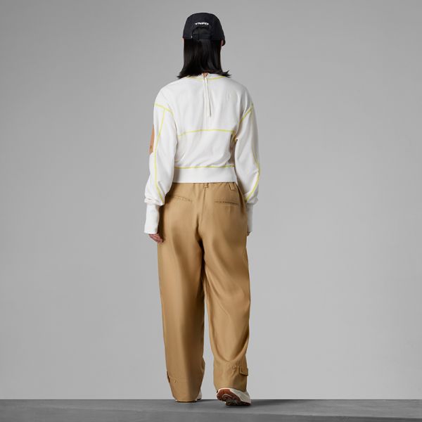 TheNorthFace北面UE先锋设计抓绒上衣外套高腰女23秋冬新款83PC