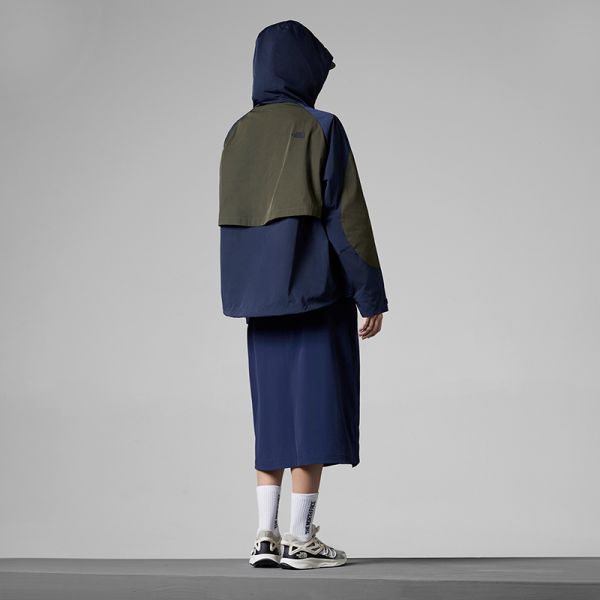 TheNorthFaceUE北面女先锋设计拼色防风夹克外套23春夏新款81MB