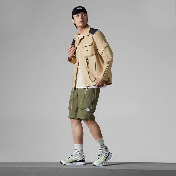 TheNorthFaceUE北面男先锋设计机能风长袖衬衫23春夏新款81LT