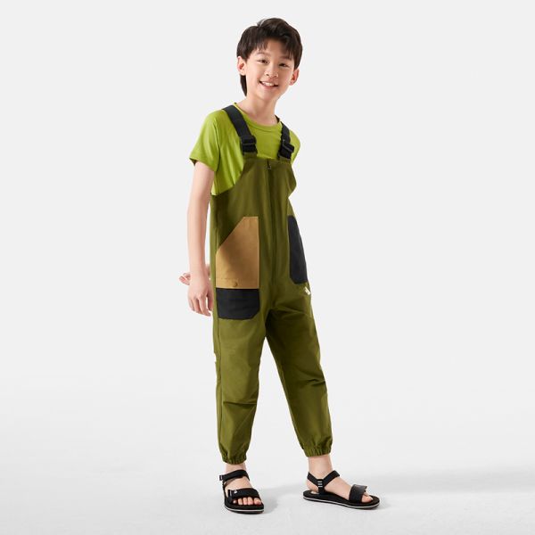 TheNorthFace北面童装男女儿童舒适工装风背带裤户外24新款|87ZA