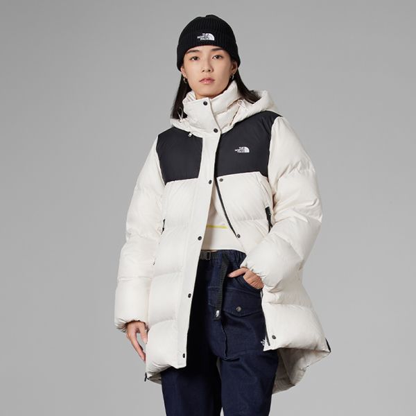 TheNorthFace北面UE女先锋设计防泼溅中长款羽绒服鹅绒24新款89TC