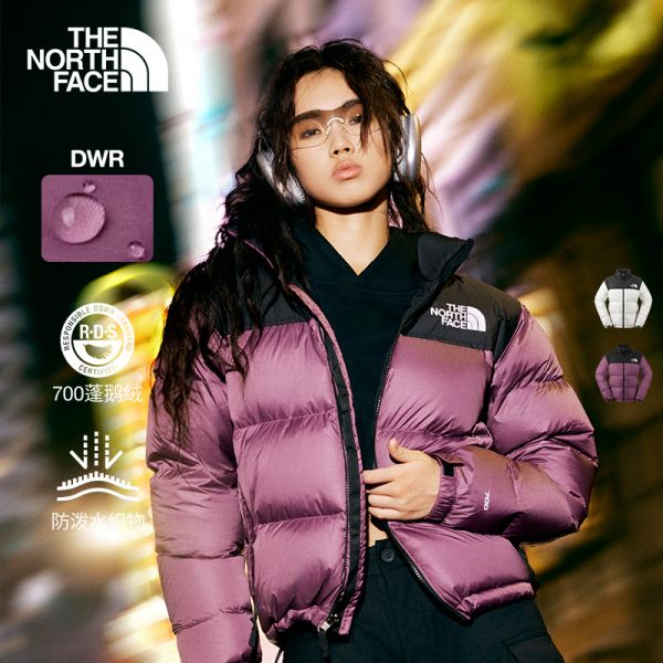 北面女96 Nuptse羽绒服潮牌鹅绒经典ICON户外TheNorthFace|3XEO