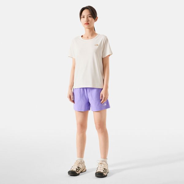 TheNorthFace北面短裤女休闲运动短裤带腰带防泼溅户外新款|81OO