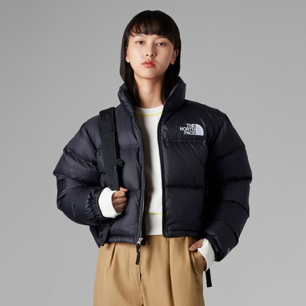 TheNorthFace北面UE经典ICON短款鹅绒NUPTSE羽绒服女保暖23秋冬新款5GGE