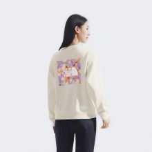 北面女印花LOGO宽松针织卫衣运动户外新款TheNorthFace|8F0X