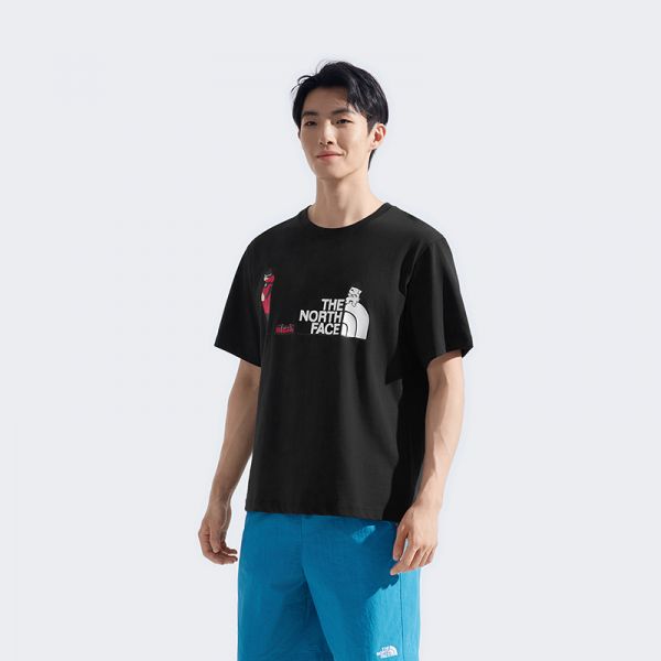 北面男女同款Uncle Belly合作系列短袖T恤新款TheNorthFace|8HNE