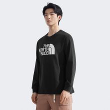北面男女同款长袖T恤纯棉圆领户外柔软舒适新品TheNorthFace|8D7R