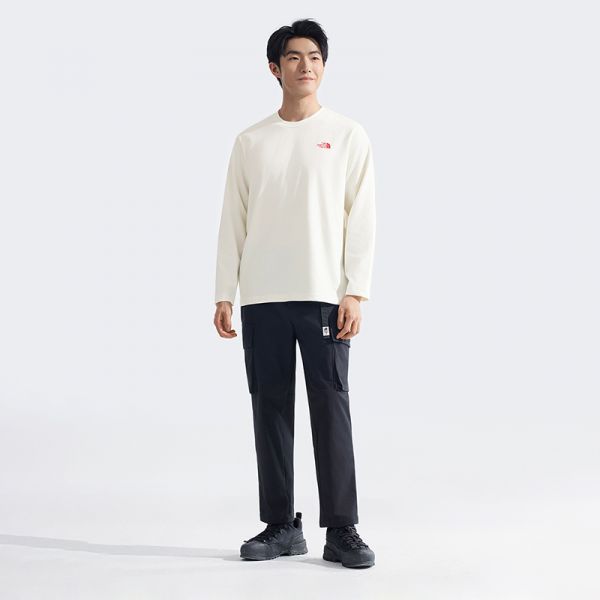 北面情侣款宽松长袖T恤舒适爱心户外透气新款TheNorthFace|8D7T