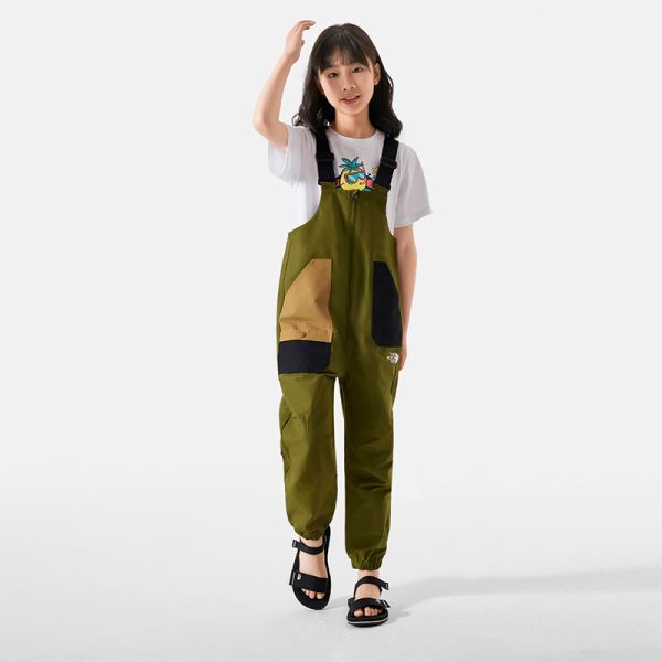 TheNorthFace北面童装男女儿童舒适工装风背带裤户外24新款|87ZA