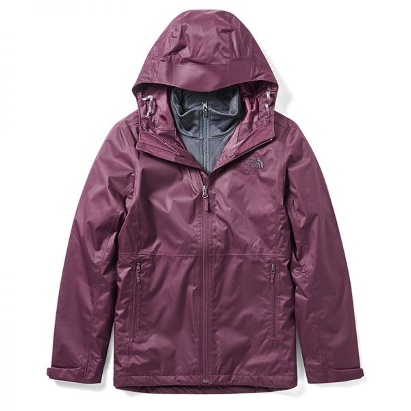 下M下TheNorthFace北面夹克女三合一户外防水透气上新|3V9D