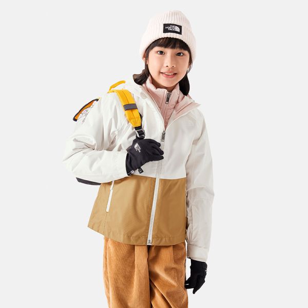 TheNorthFace北面童装女童滑雪服三合一冲锋衣外套23冬新款|82Y8