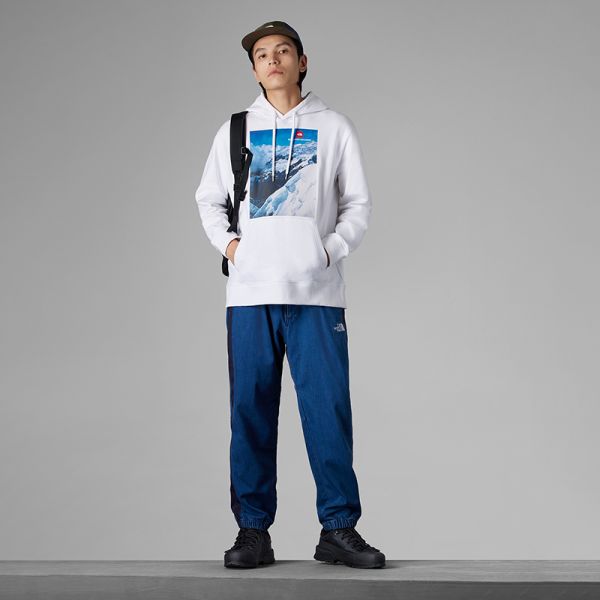 TheNorthFace北面UE重磅全棉印花针织卫衣男运动23秋冬新款83QM