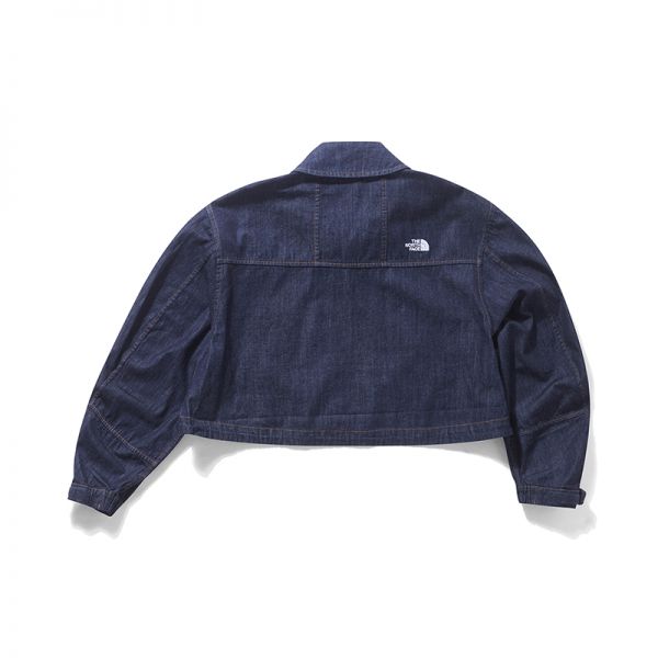 TheNorthFaceUE北面女先锋设计高腰牛仔外套23春夏新款81SN