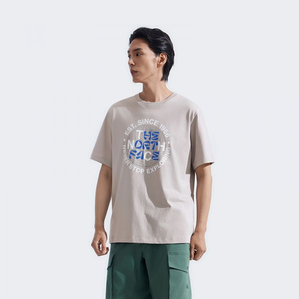 北面男女同款纯棉印花短袖T恤户外透气夏新款TheNorthFace|8DEX
