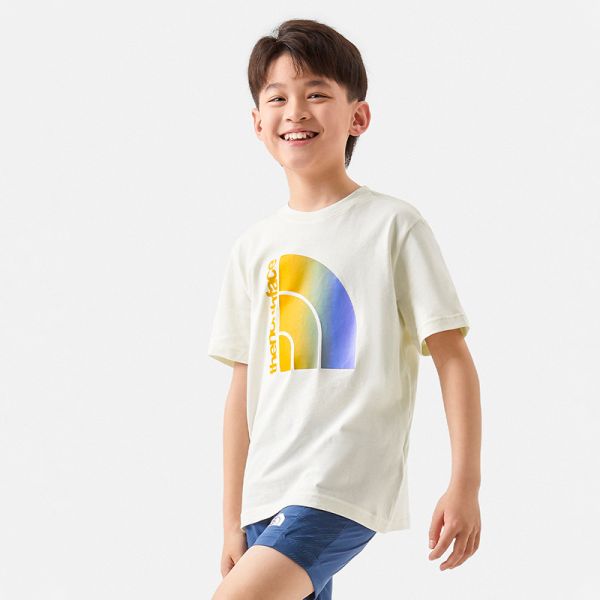 TheNorthFace北面童装短袖T恤男童户外23春夏新款|82T8