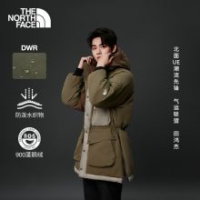 【田鸿杰同款】北面UE男机能风中长鹅绒羽绒服TheNorthFace|8A89