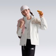 北面儿童冲锋衣抓绒内胆三合一Antora山林防水保暖男童外套女8AKB