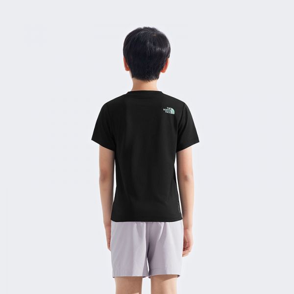 北面童装Sun Chase儿童男女防晒速干短袖T恤夏TheNorthFace|8DD2