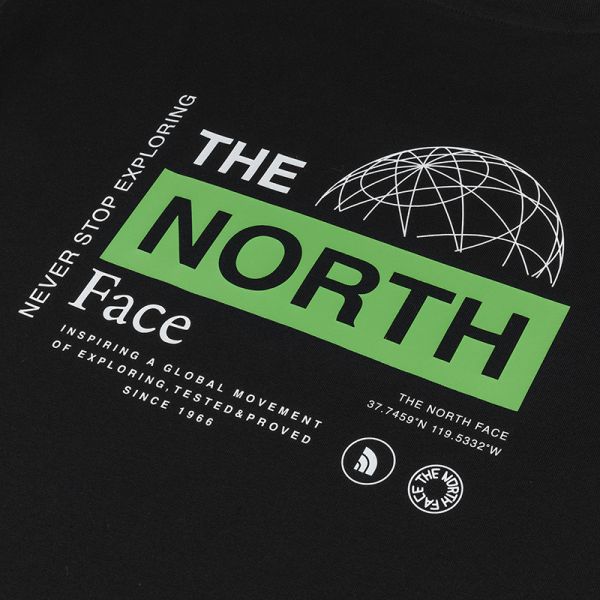 北面男女同款纯棉印花短袖T恤户外休闲透气新款TheNorthFace|8GZ6