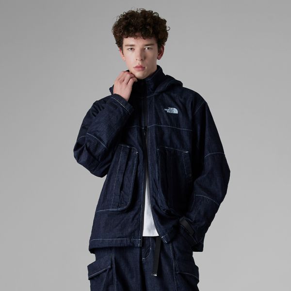 北面UE设计师款宽松廓形牛仔外套软壳衣男户外TheNorthFace|8A8P