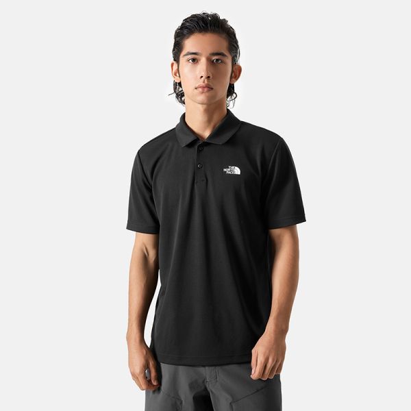 TheNorthFace北面短袖Polo男吸湿透气UPF防晒户外春季新款|7QOW