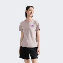 北面女纯棉印花短袖T恤运动户外休闲透气夏新款TheNorthFace|8DCD