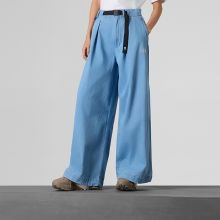 北面UE设计师款丹宁牛仔阔腿裤女宽松户外新款TheNorthFace|8FUT