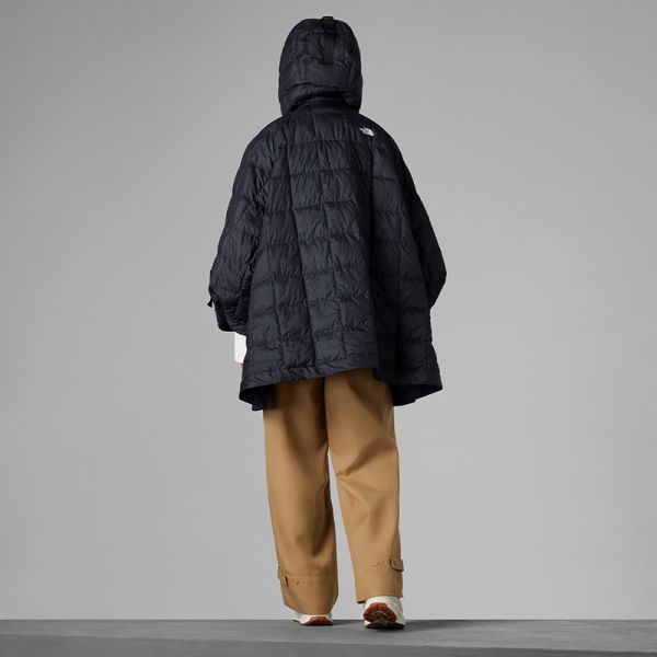 TheNorthFace北面UE先锋设计斗篷式棉服女保暖轻量23秋冬新款83PV
