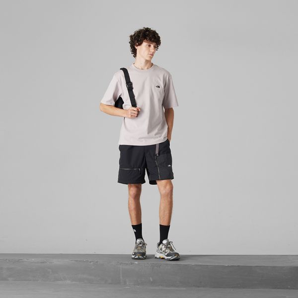 北面UE男纯棉印花短袖T恤休闲透气户外夏新款TheNorthFace|8C6R