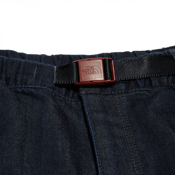 下 F23 TheNorthFace北面UE先锋设计男性拼接束口牛仔长裤秋冬上新|7W98