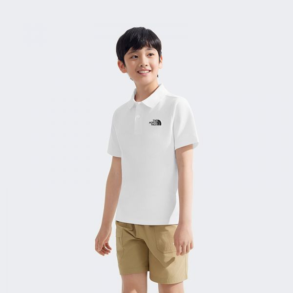 北面童装儿童短袖Polo衫男女户外透气夏季新款TheNorthFace|8C0P