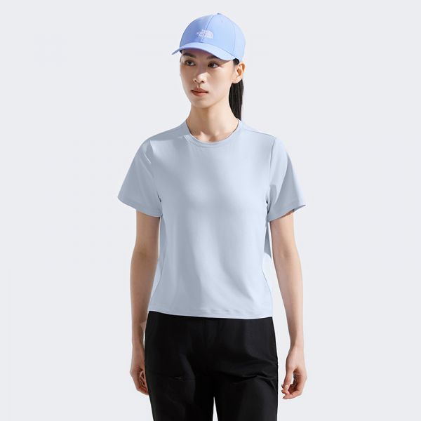北面女Dune Sky防晒衣速干衣短袖T恤户外新款TheNorthFace|8DFH