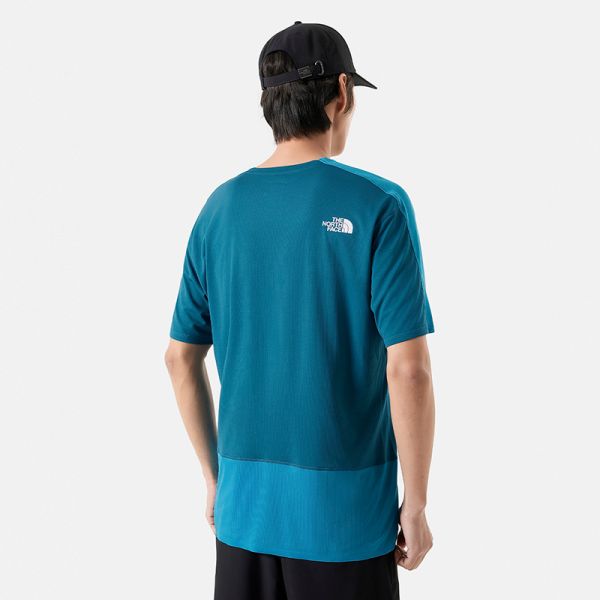 TheNorthFace北面SUMMIT巅峰系列SUMMIT RUN短袖T恤男吸湿|7ZTR