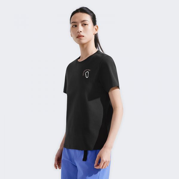 北面女印花速干衣短袖T恤户外吸湿透气新款TheNorthFace|8D7H