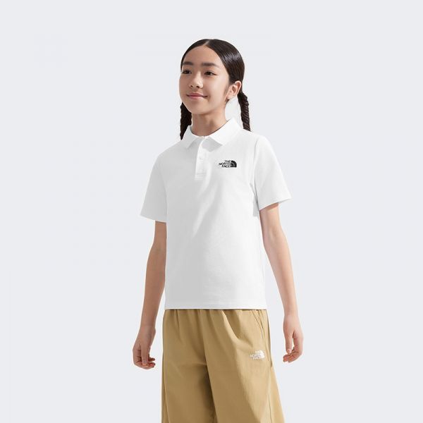 北面童装儿童短袖Polo衫男女户外透气夏季新款TheNorthFace|8C0P
