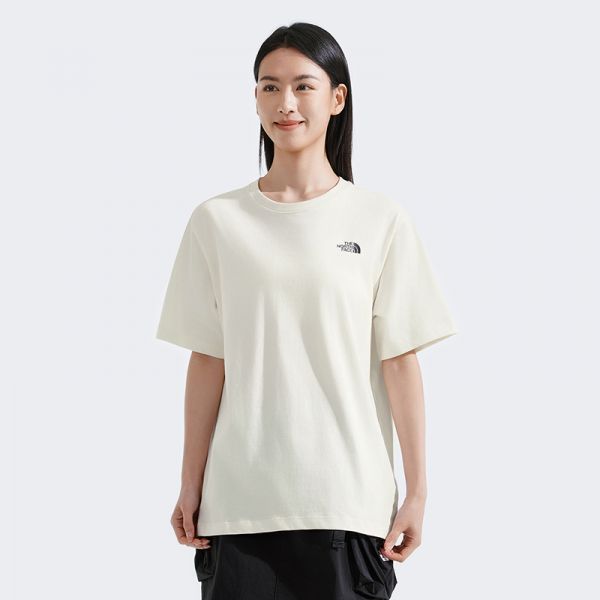 北面男女同款纯棉印花短袖T恤户外透气春夏新款TheNorthFace|8D7V
