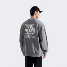 北面男女同款涂鸦印花宽松针织卫衣运动户外TheNorthFace|8F0M