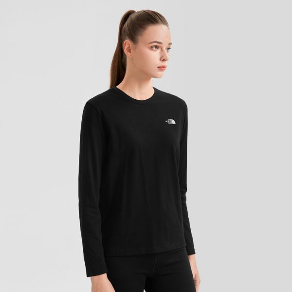 TheNorthFace北面长袖T恤女户外吸湿透气秋季上新|7QUI