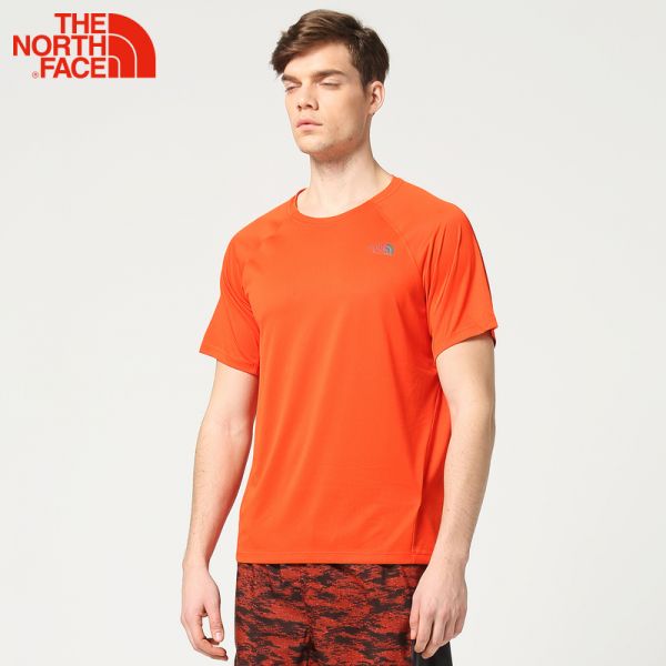 下MTheNorthFace北面春夏新品吸湿排汗户外运动男短袖T恤|3F1M