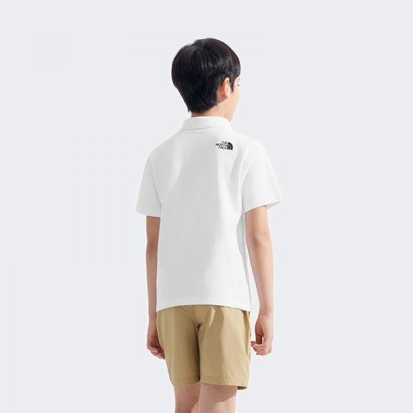 北面童装儿童短袖Polo衫男女户外透气夏季新款TheNorthFace|8C0P