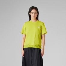 北面UE设计师款女短袖T恤网眼拼接透气户外新款TheNorthFace|8CMA