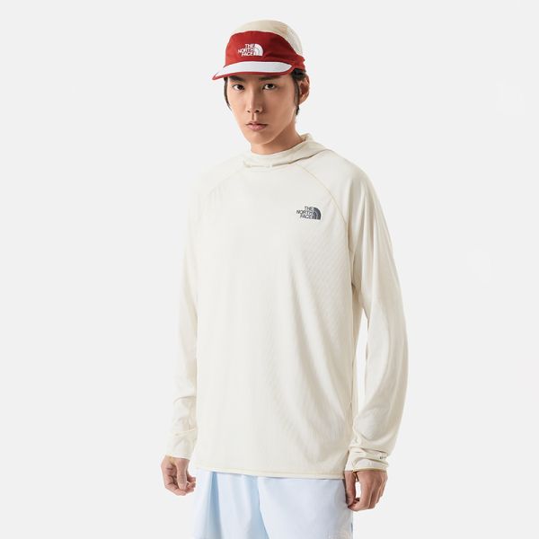 TheNorthFace北面LIGHTRANGE轻速防晒服长袖T恤男吸湿透气|85YX