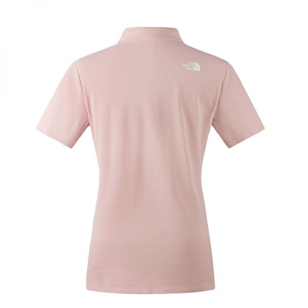 TheNorthFace北面短袖Polo女吸湿UPF防晒衣户外夏季新款|89T8