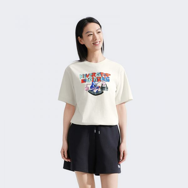 北面男女同款TDC印花系列速干短袖T恤户外新款TheNorthFace|8GZ1