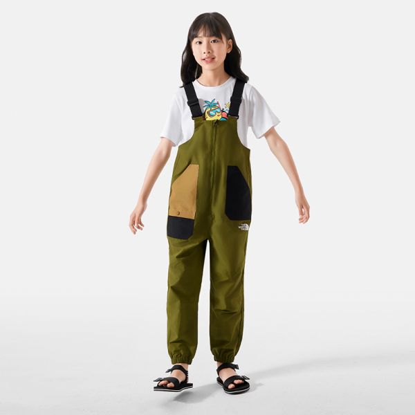 TheNorthFace北面童装男女儿童舒适工装风背带裤户外24新款|87ZA
