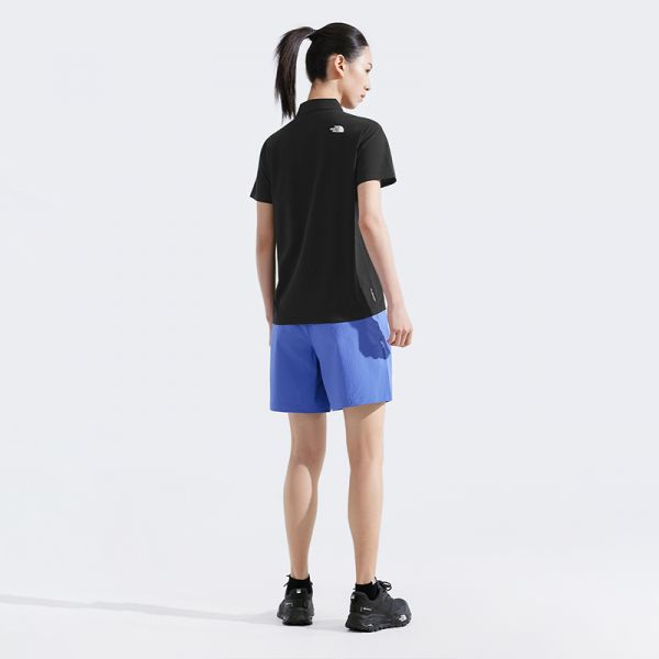 北面女防晒衣速干衣短袖POLO衫户外透气新款TheNorthFace|8CYZ